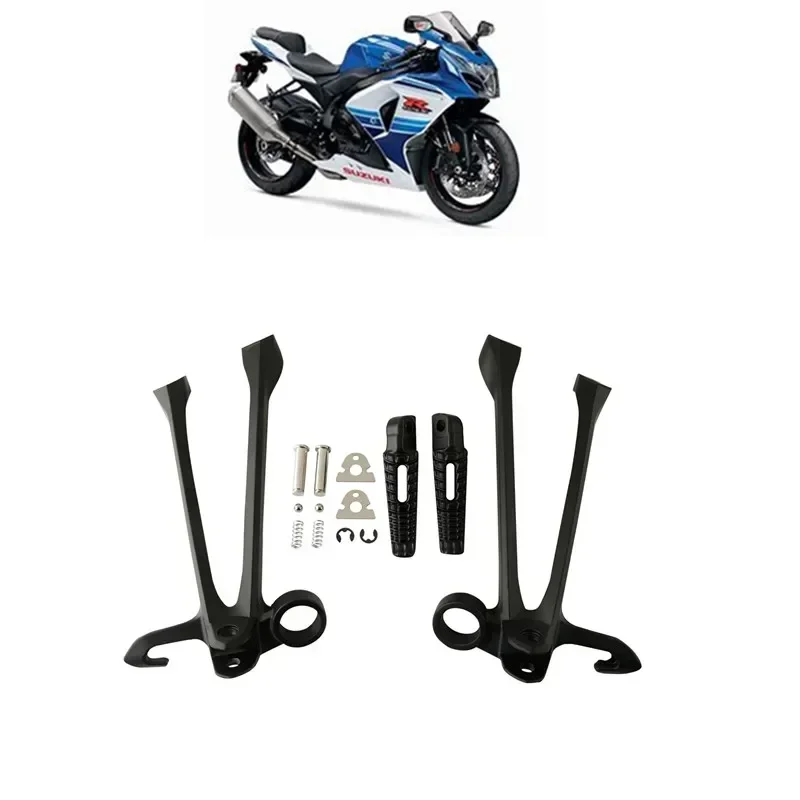 Accesorios moto Rear Foot Pegs Footrest Bracket For Suzuki GSXR 1000 2009-2016