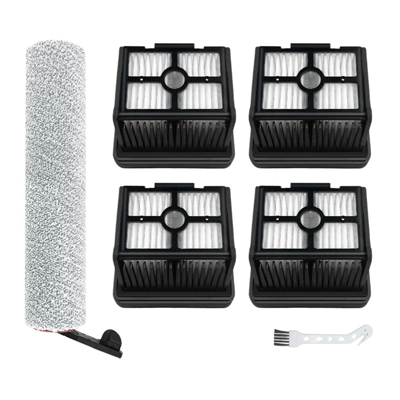 A24R Compatible For Dreame H12 Dual Vacuum Cleaner Soft Roller Brush Hepa Filter Spare Part