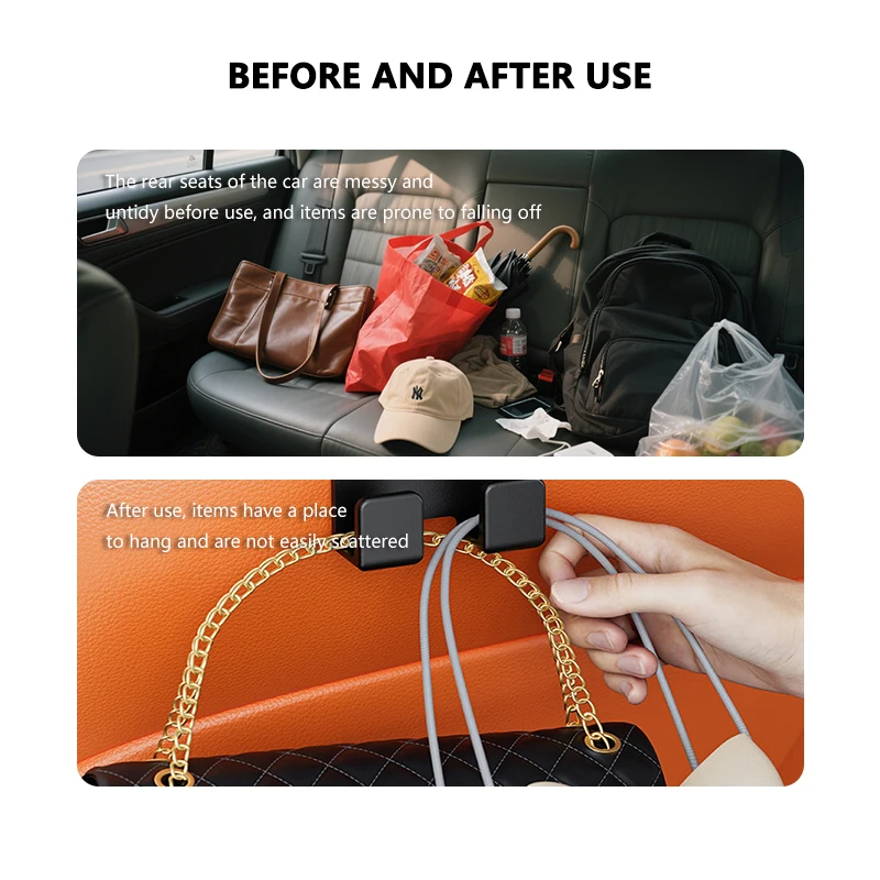 Car Interior Seat Hook Sundry Storage Holder Accessories For Daihatsu Rocky Luxio Move Terios YRV Feroza Taft Trevis YRV