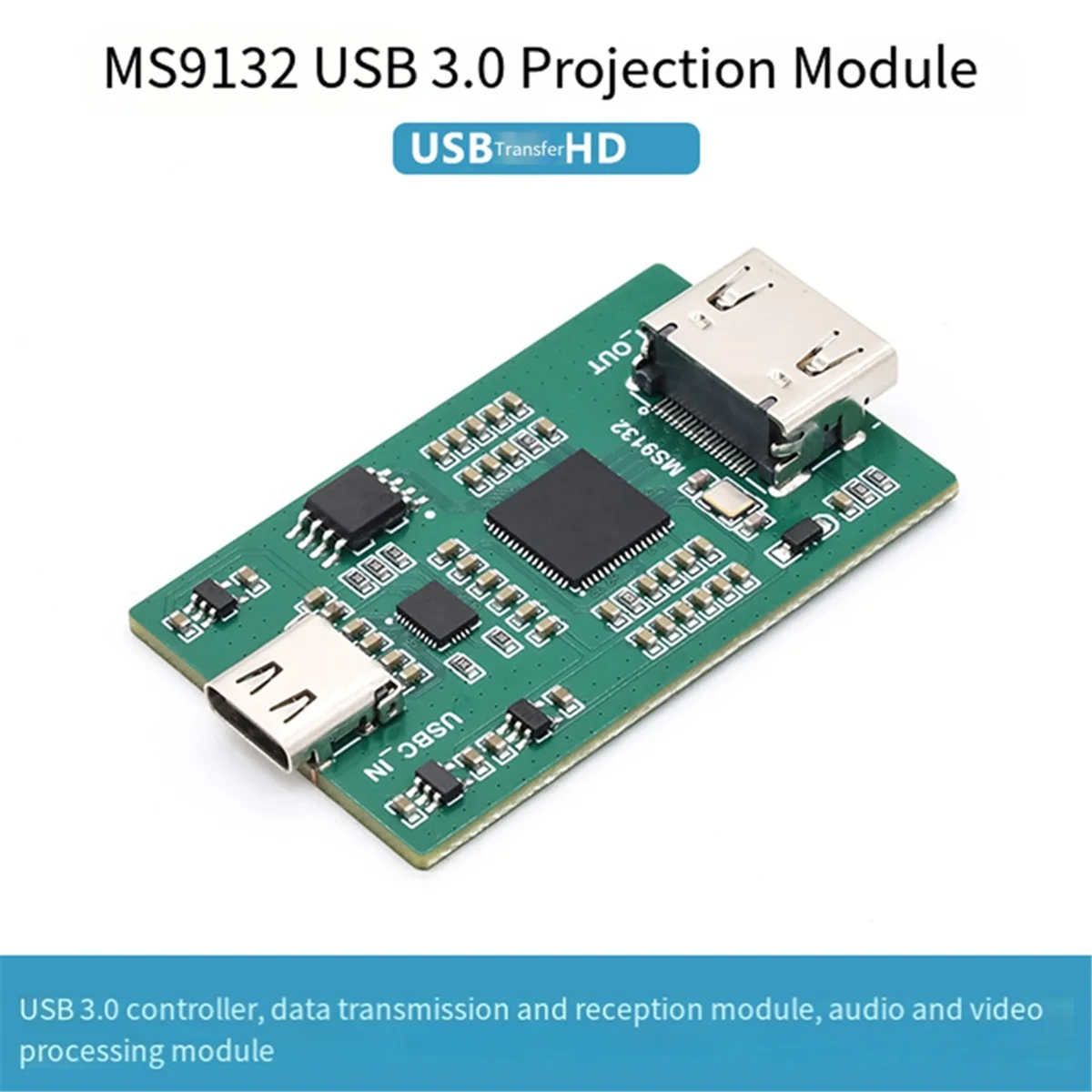 2025 + USB3.0 وحدة عرض الشاشة الذكية MS9132 USB إلى - مرساة لعبة البث المباشر للتدريس عبر الإنترنت