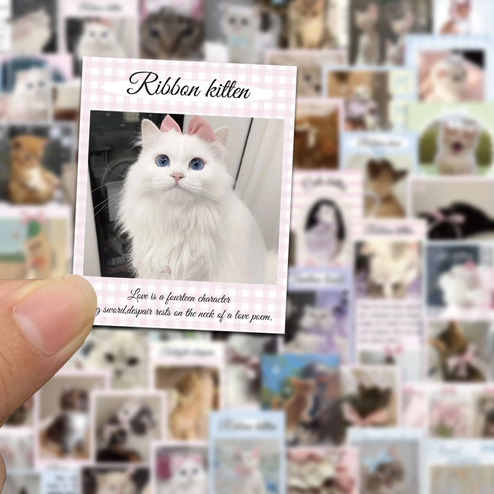 10/30/50 stücke Nette Ballett Band Kätzchen Katze Aufkleber Ins Stil Ästhetische Aufkleber Dekoration Koffer Sammelalbum Telefon Fall abziehbilder