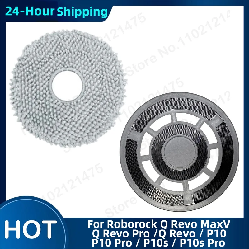 Mop Stand Mop Cloth Holder Replacement Accessories For Roborock P10 Pro P10S Pro Q Revo Maxv QRevo Pro Robot Vacuum Cleaner Part