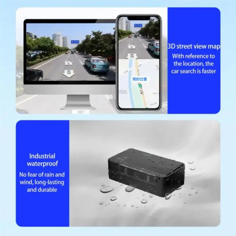 4G Mini GPS Magnetic Tracker Locator Device For Vehicle/Car/Person Locator System Wireless GPS/WIFI/Beidou Satellite Locator