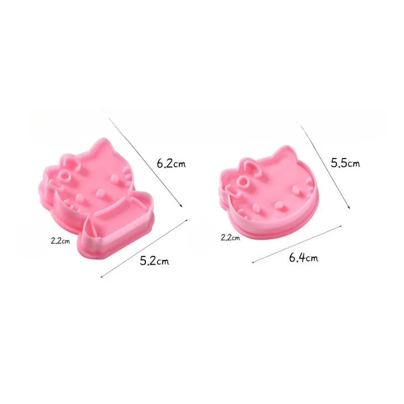 Sanrio Hello Kitty Cookies Mold Set Party Dim Sum Cute Cartoon Hello Kitty Cookie Dumpling Baking Tool Gifts
