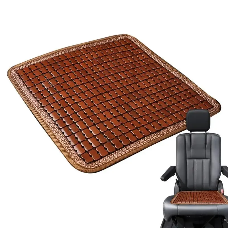 Auto Cushion Summer Bamboo Auto Seat Cooling Pad Cool General Vehicles Office Chair Sofa Seat Covers With High Ventilation