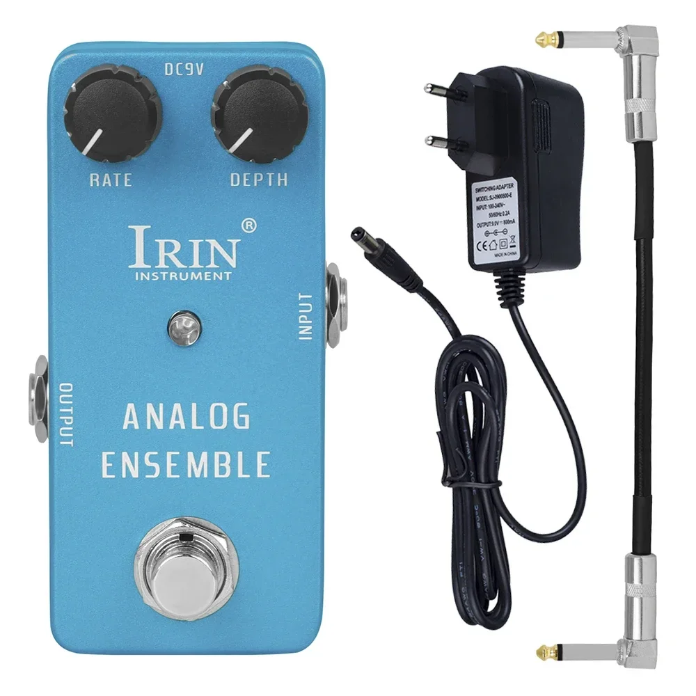 

IRIN RS-07 Электрогитара Эффект Аналоговый ансамбль Педаль эффектов True Bypass Мини Одиночная гитарная педаль Аксессуары и детали для гитары