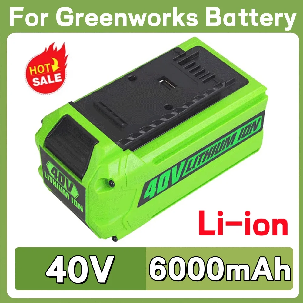 

40V Batteries 6000mAh for Li-ion Battery Factory Direct Replacement Battery for Lawn Mower Power Tools