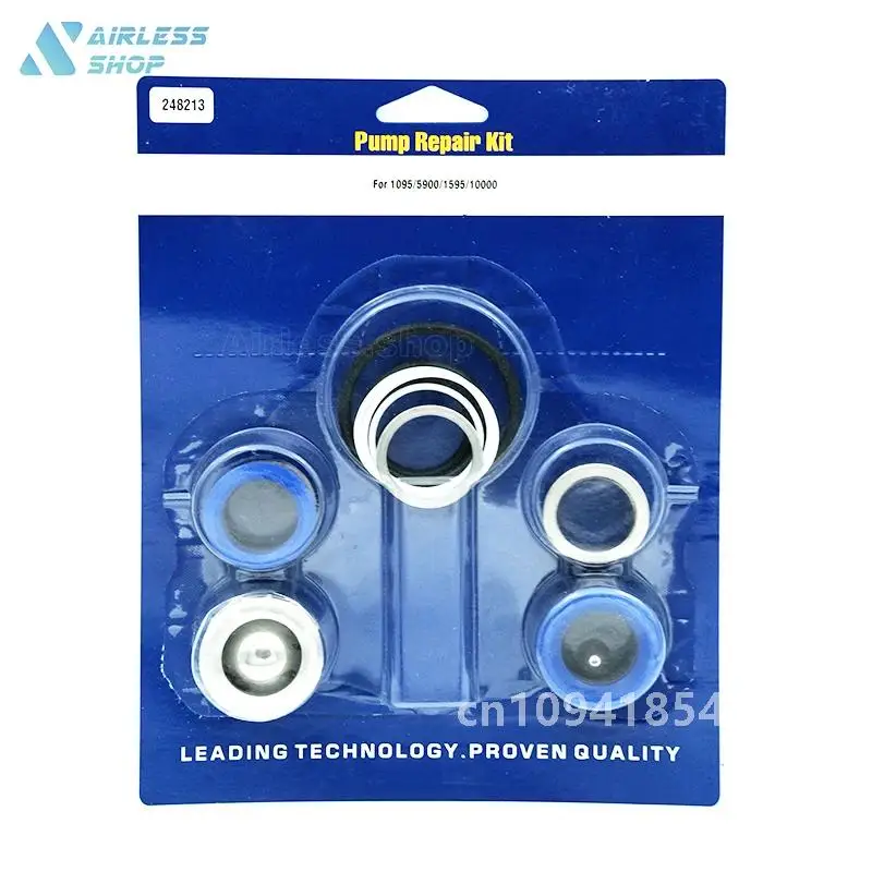 Airless Sprayer Packing Kit 244194 248212 248213 249123 Repair Kit Airless 395 695 1095 7900 Piston Pack Kit Maintance Pump Part