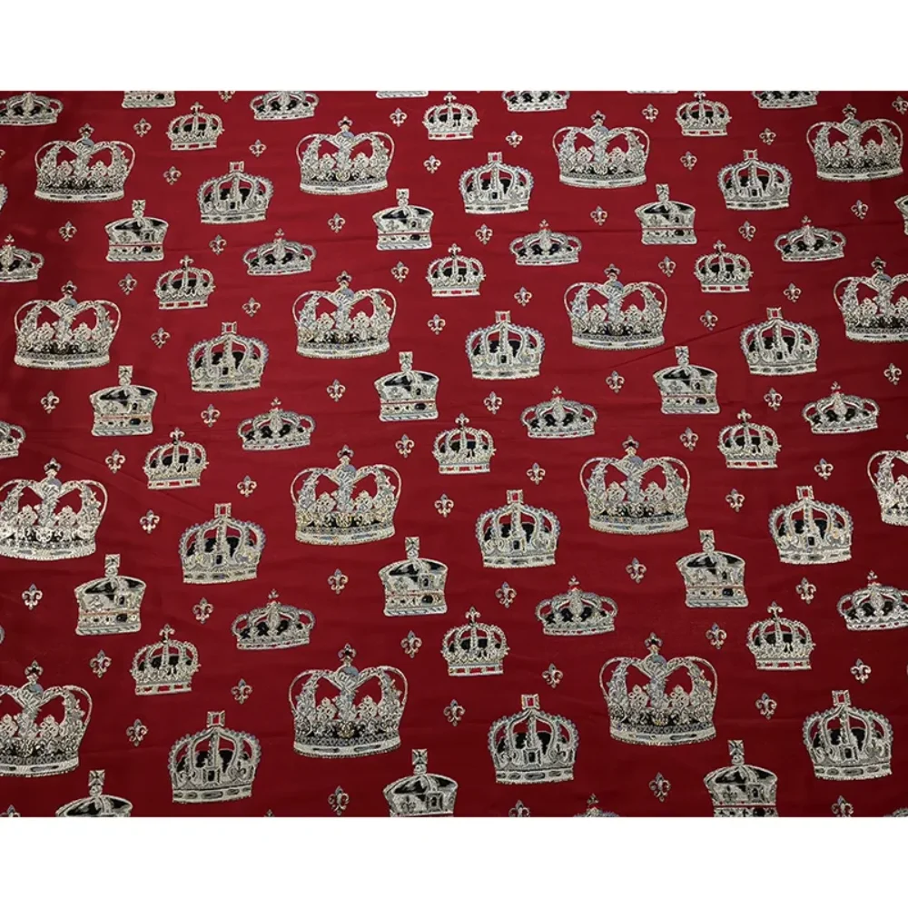 

Жаккардовая парчовая ткань, европейский бренд, модная золотая двухслойная ткань, весенне-осенний плащ, ткань для костюма, куртки