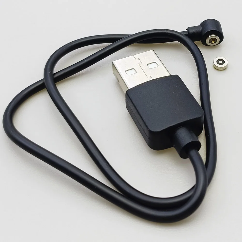Smart Ring Dock Charge Connector USB Charging Cable Cord 4mm Magnetic Connector 2Pin Smart Ring Power Adapter Wire Accessories