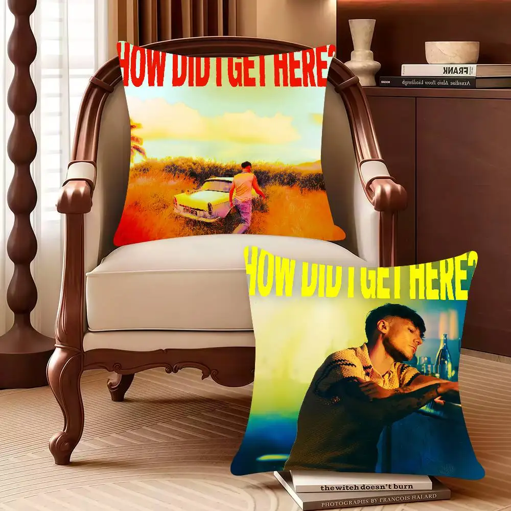 How Did I Get Here L-Louis T-Tomlinson  Pillow Case Decor Protective Covers Comfortable soft for Sofa Living Room Home office