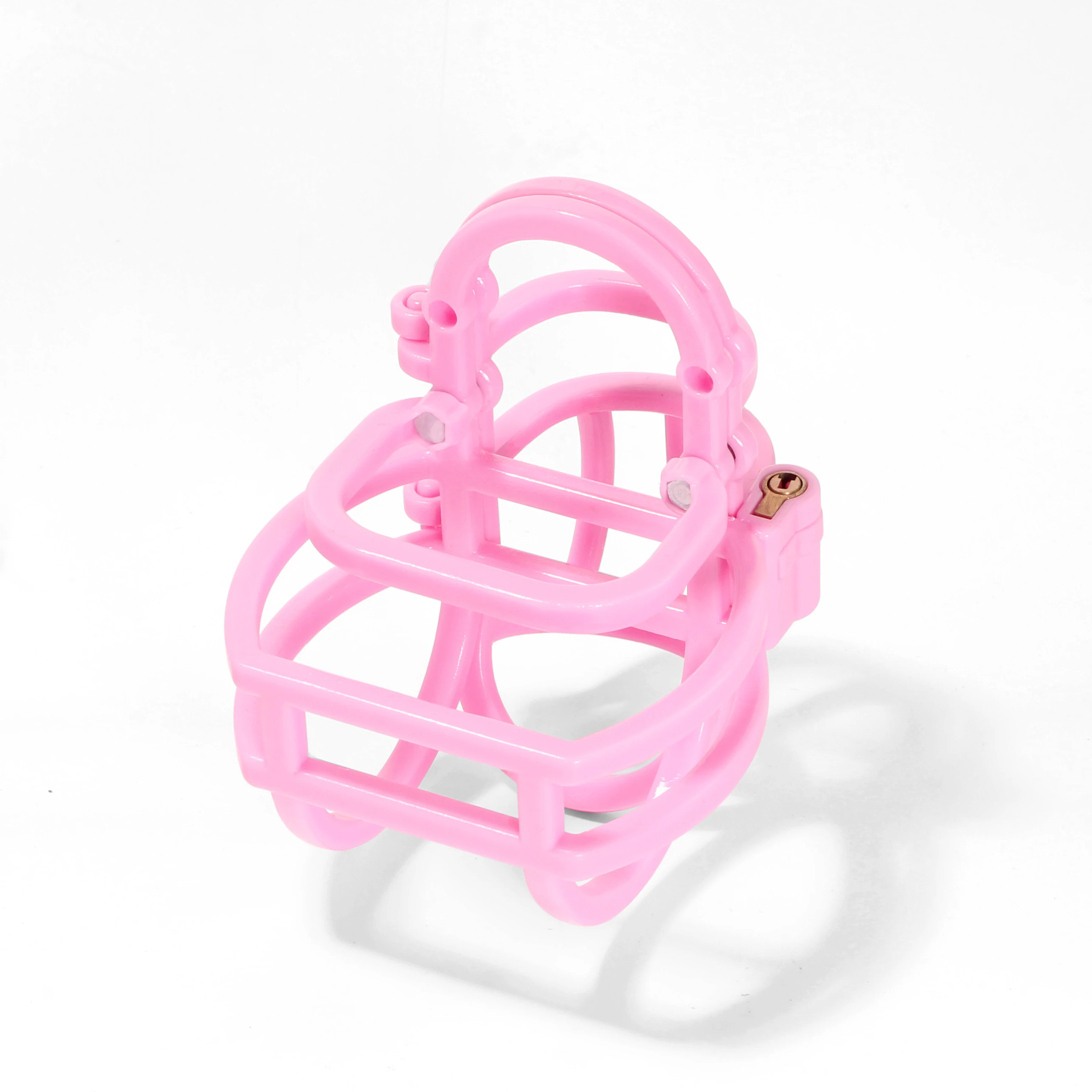 Adjustable Balls Chastity Cage Lightweight Male Chastity Belt Penis Ring Cock Cage Trainer Adults Sex Toys For Men