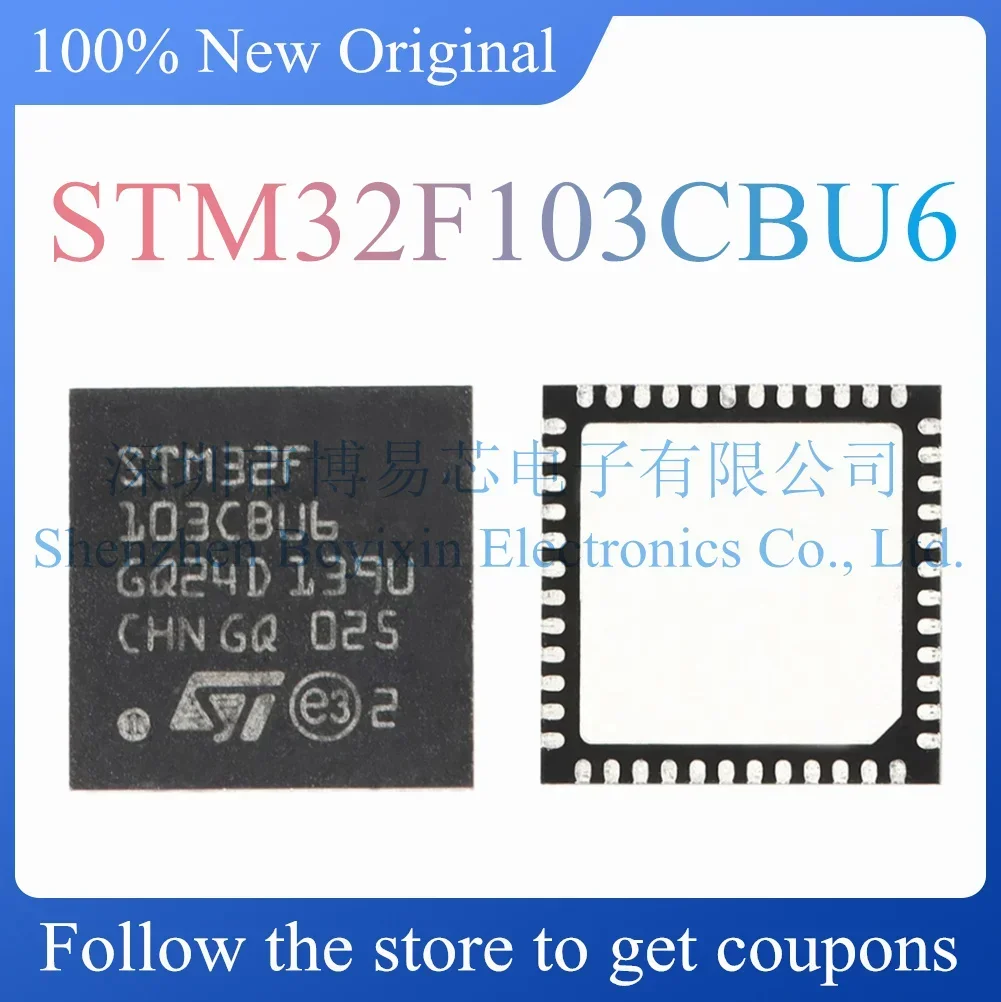 NOVO produto original STM32F103CBU6 UFQFPN-48