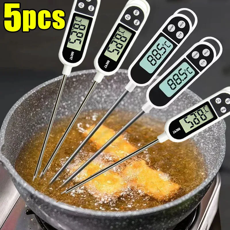 Termómetro Digital de cocina con pantalla LCD TP300, termómetro electrónico para alimentos, pantalla LCD, herramienta de medición de temperatura Digital para carne