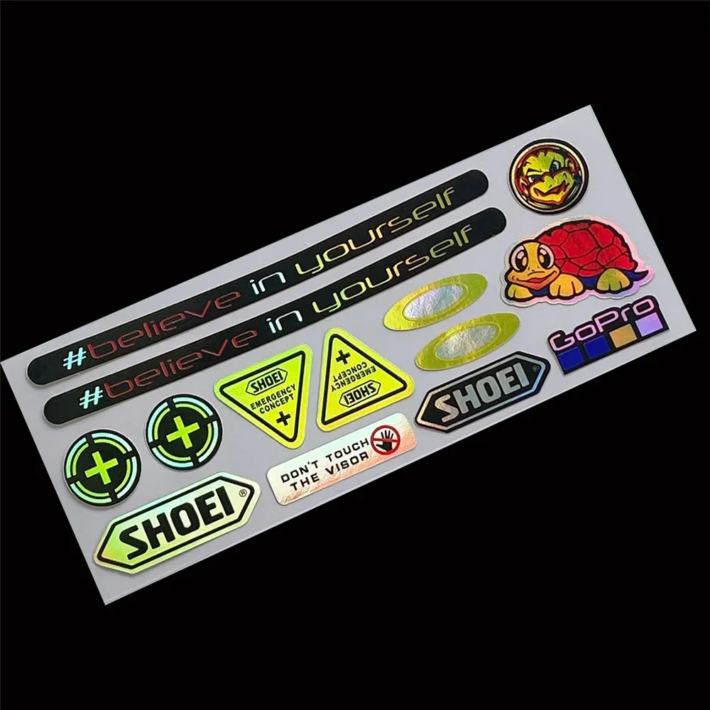 Laser Rainbow Sticker Emblem Decals For SUZUKI GSXR 600 750 1000 K1 K2 K3 K4 K5 K6 K7 K8 H1 20cm x 8cm