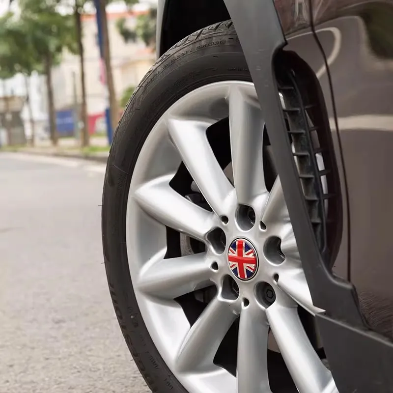 

4Pcs Car Wheel Hub Center Cover Decorative Sticker For MINI COOPER CLUBMAN F54 F55 F56 F57 F60 R60 R61 Car Accessories Exterior