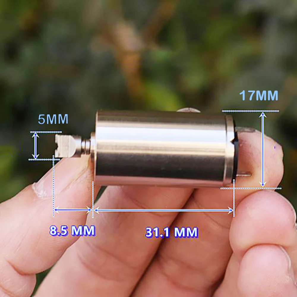 

17mm*31mm Precision Coreless DC Motor 12V High Speed 15000RPM Mini 1731 Motor Ndfeb Strong Magnetic Engine Seven-pole Rotor