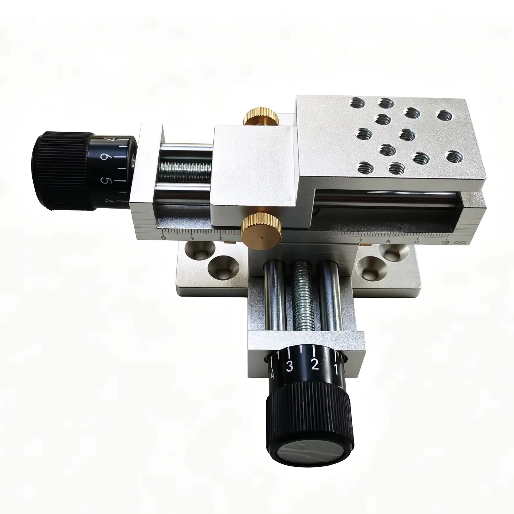 Industrial equipment inkjet printer dedicated nozzle fine adjustment bracket, straight cross slide table, xy axis