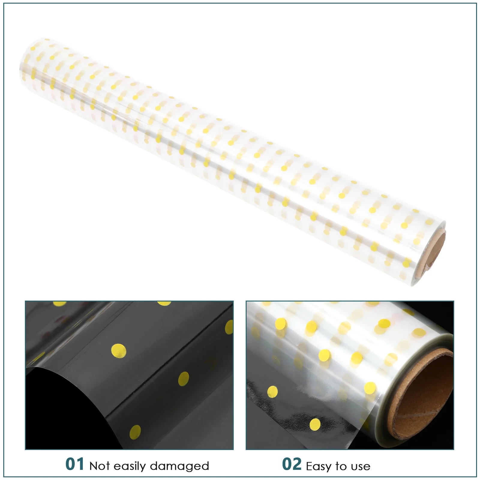 

1 Roll Flower Wrapping Filmbouquet Gift Bouquet Wrapping Film Wrap Roll Packaging For Wedding Candies Flowers Diy Decoration