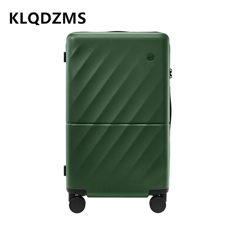 

KLQDZMS 20"22"24"26"29Inch Thickened Suitcase PC Boarding Box Large Capacity Trolley Case Family Travel Essentials Luggage