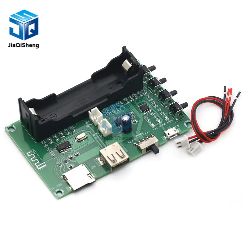 XH-A150 PAM8403 Bluetooth Amplifier audio Board 5W*2 Lithium Battery Singing Machine USB TF-Card Dual Channel Mini Speaker DIY