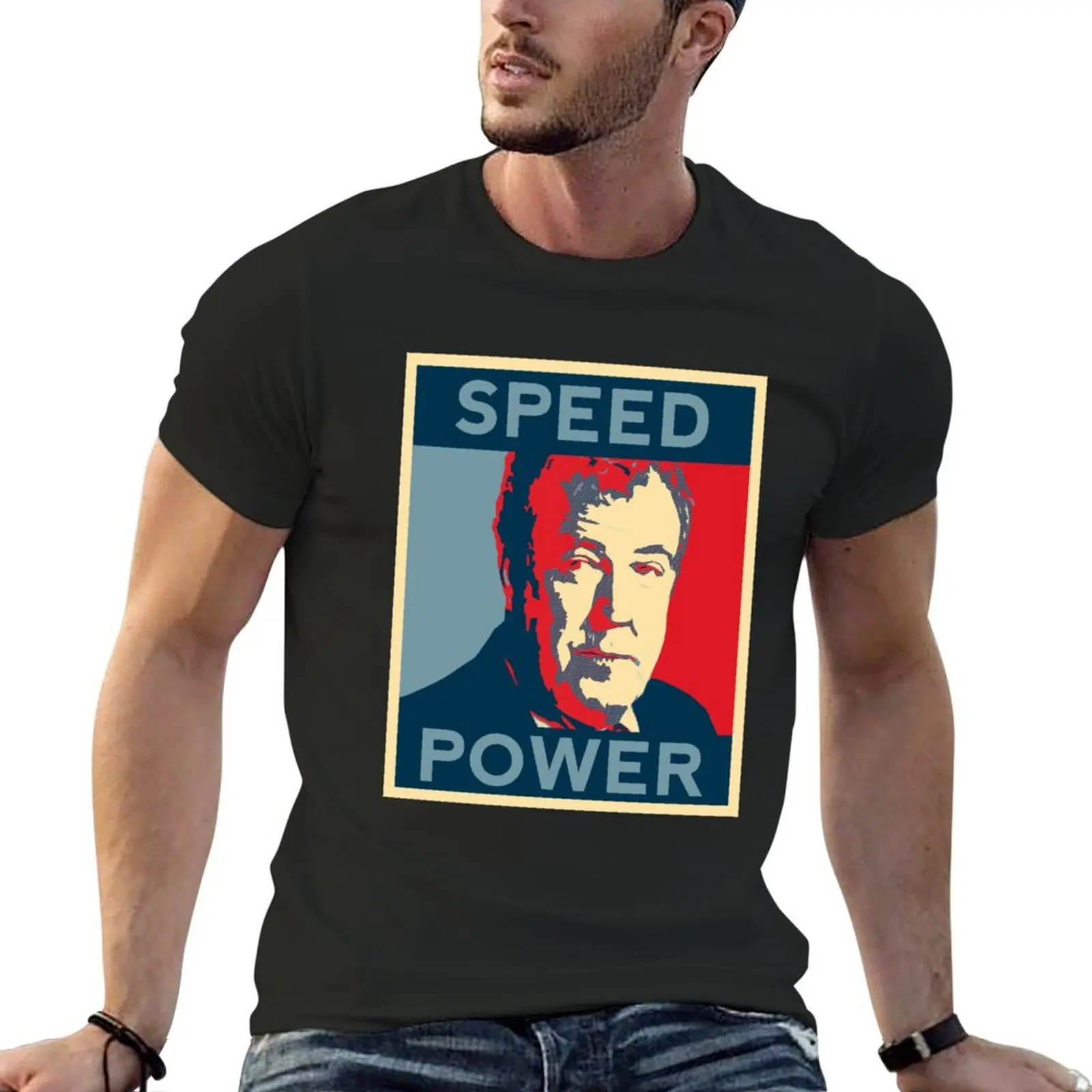 

speed power Jeremy Clarkson - CLARKSON T-Shirt anime t shirts quick-drying graphic tee shirt sublime mens cotton t shirts