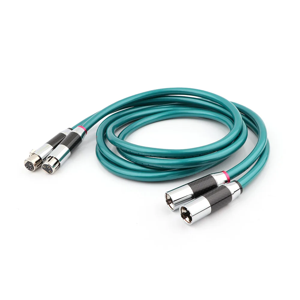 

Denmark ORTOFON Fever Grade XLR Balance Wire 8N Single Crystal Copper Plated Silver HIFI Cannon Plug Audio Cable