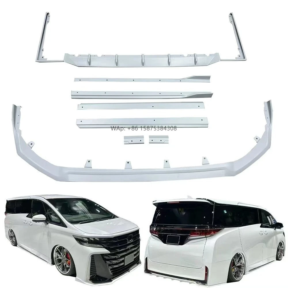 

Premium AIMGAIN Style Body Kit for Vellfire Exterior Upgrade Front Rear Bumper Side Skirt