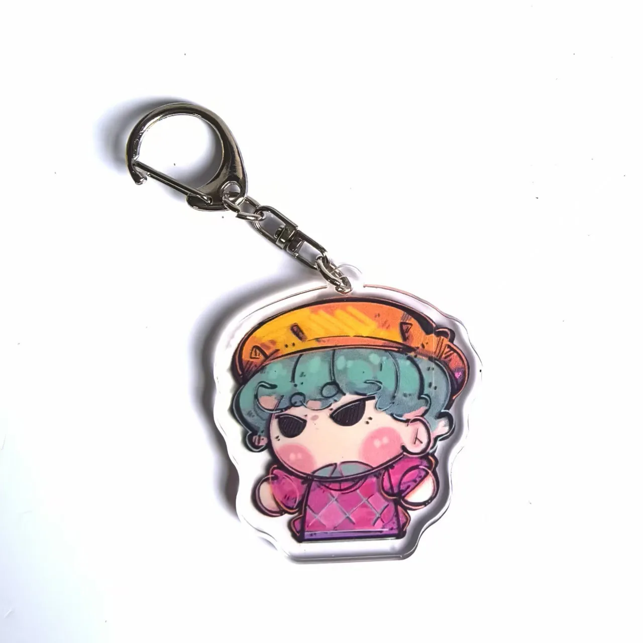 Kpop Demon Hunter Girl Group Keychain Acrylic Pendant Backpack Accessory Cute Decor High Value Small Gift for Fans Merchandise