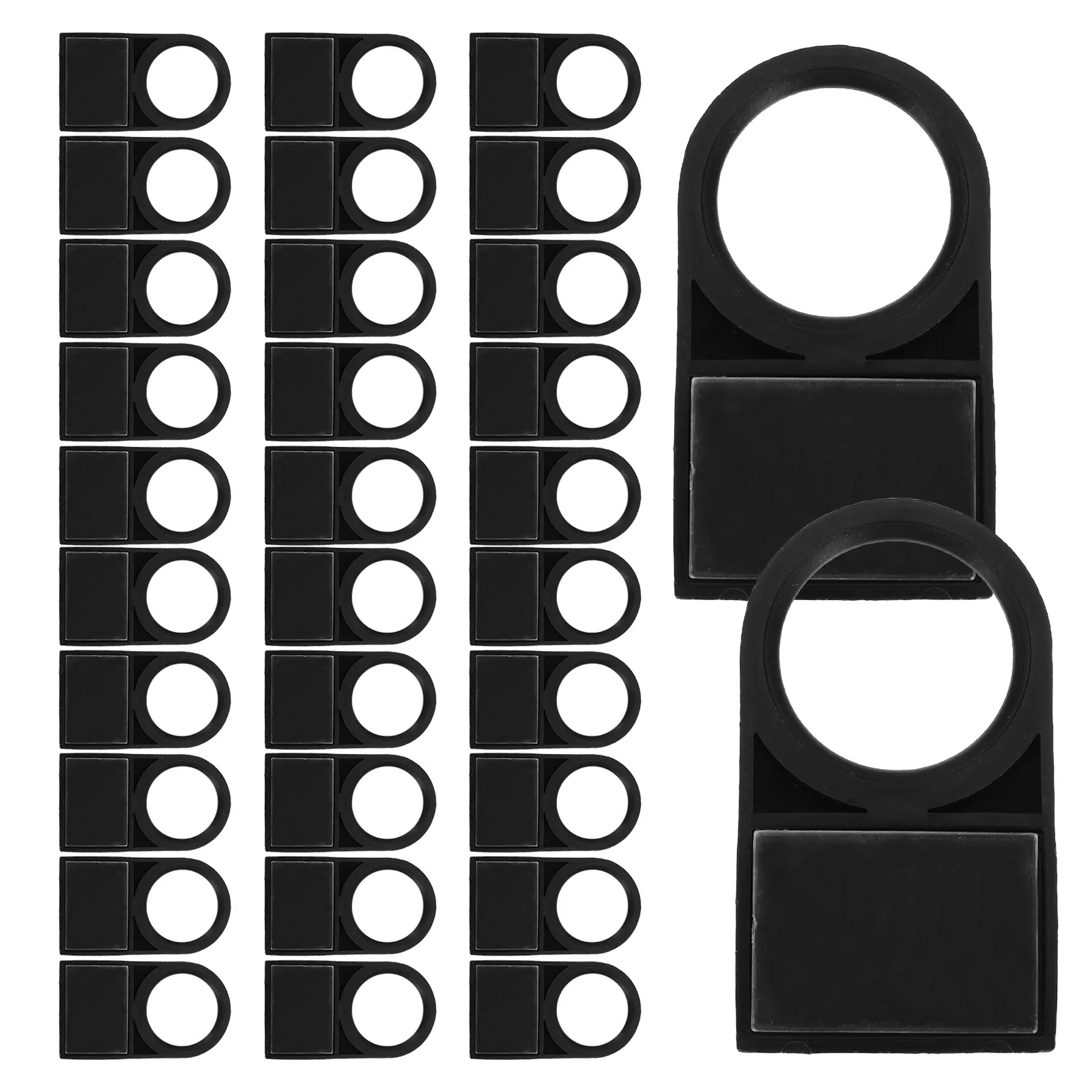 

50pcs Electrical Button Label Plate 22Mm Round Hole Plastic Push Button Switch Indicator For Industrial Commercial Equipment