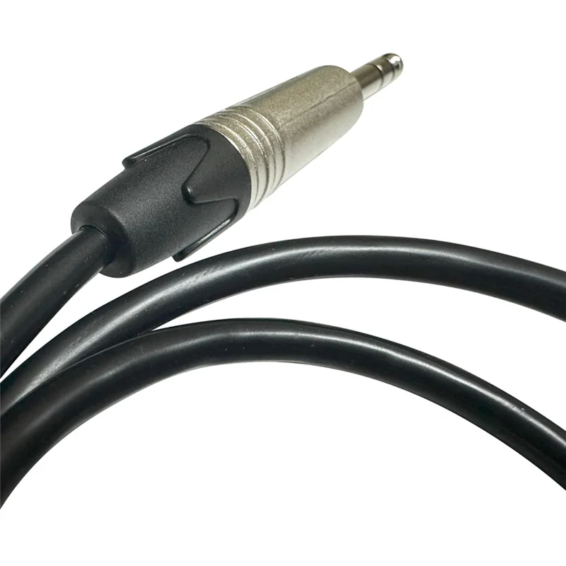 ABSY Professional 6.35Mm 1/4Inch Panel Mount Cable, Female To Male For Pro Audio D-Type Installations