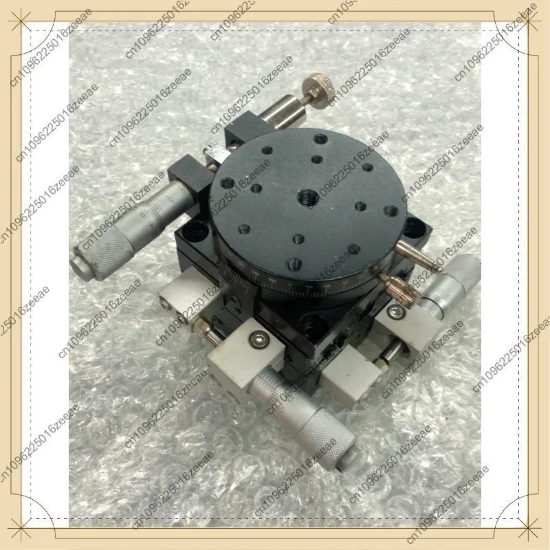 X y r three-axis fine-tuning platform 60x60 fine-tuning platform x y stroke 15mm total height 65mm accessories
