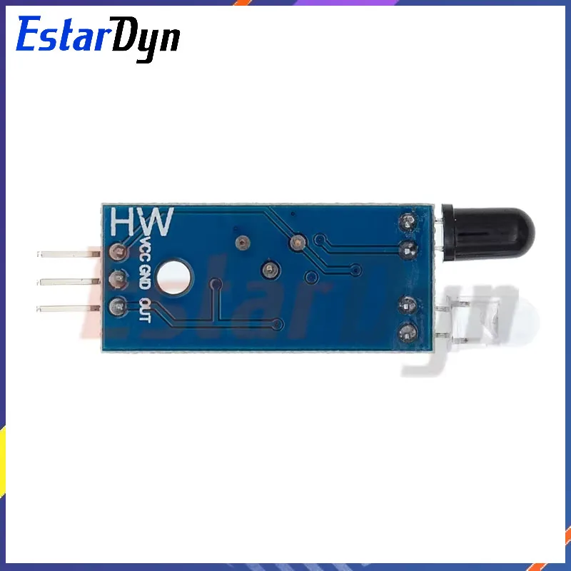 Estardyn IR Infrared Obstacle Avoidance Sensor Module for arduino Smart Car Robot 3-Pin Reflective Photoelectric