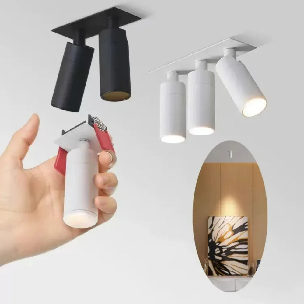 Led Spotlight 3 8 15 Small Beam Angle Spot Light Recessed Tube Ceiling Lamp Atmosphere Mini Lights For Home Room Dining Table