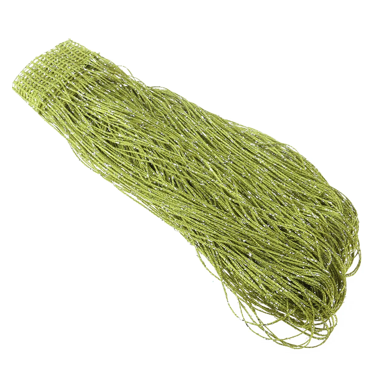 

1pc 2M x 1M Door String Curtain Panel Wall Window Room Divider Tassel Curtain for Home Decoration (Green)