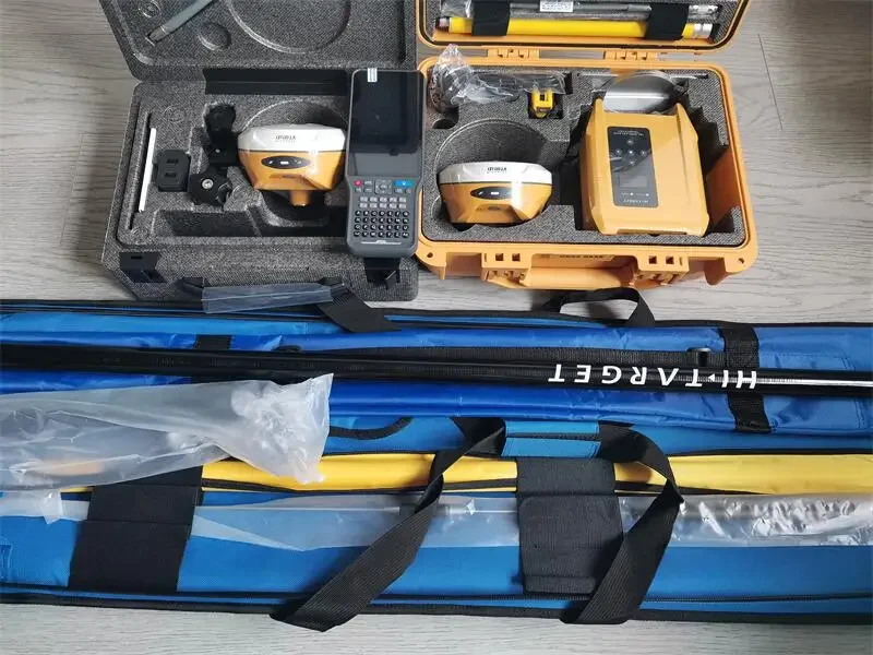 

Надежный длительный срок службы батареи 1408 каналов IMU 60 ° Программное обеспечение Hi Survey Антенна Gnss Hi-target V300 с постоянным кодом M