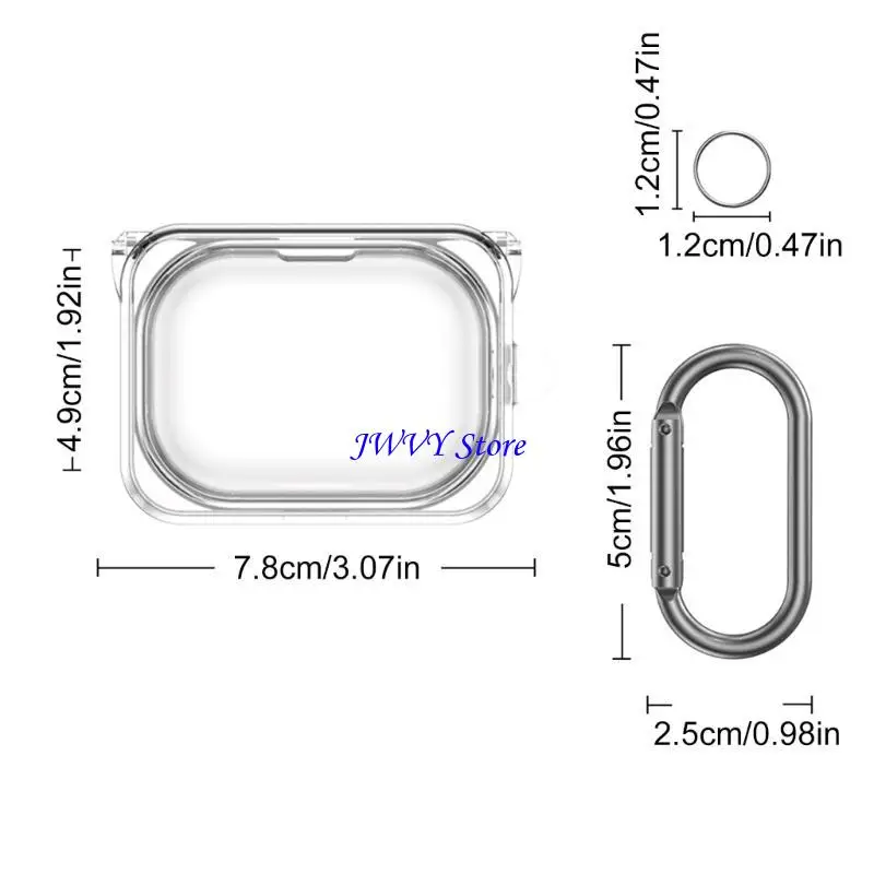 573A حامي سماعة الأذن المحمولة TPU case earbud case earbud areve clase clear earphone orging for earbud ear (a)