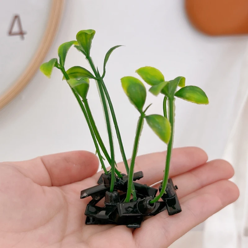 5/10/20 قطعة مشبك شعر العشب الصغير مضحك نبات الفول دبابيس الشعر الكورية إكسسوارات الشعر دبوس الشعر لطيف للأطفال النساء الفتيات أغطية الرأس