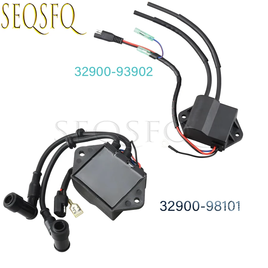 32900-98101 32900-93901 32900-93903 CDI Unit With Ignition Coil for Suzuki 2T 5-15HP DT5 DT6 DT8 DT9.9 DT15 Boat Engine