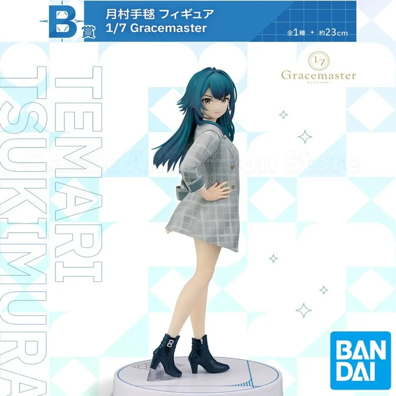 

BANDAI Ichiban Kuji School Idolmaster Part 2 B Award Temari Tsukimura 1/7 Масштаб Gracemaster Фигурки Модели Аниме Игрушки подарки