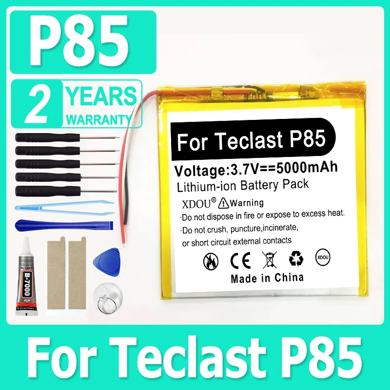 NEW battery For Teclast P85 409694 tablet battery Polymer battery 3.7V 5000MAH