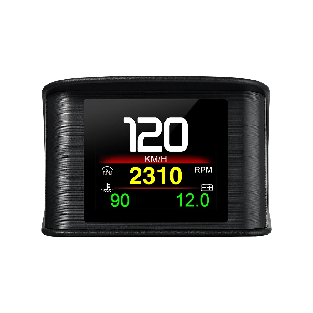 P8/P10/B1 جديد متعدد الوظائف Obd2 + GPS على متن الكمبيوتر RPM توربو ضغط الزيت درجة حرارة الماء GPS عداد السرعة شاشة عرض علوية