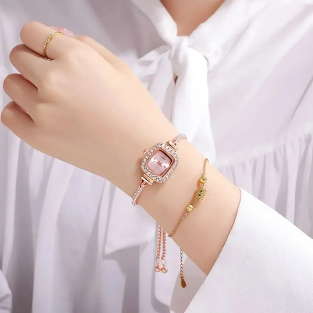 Modny zegarek ze stopu wielokolorowy zegarek kwarcowy na co dzień Student regulowany zegar kwarcowy