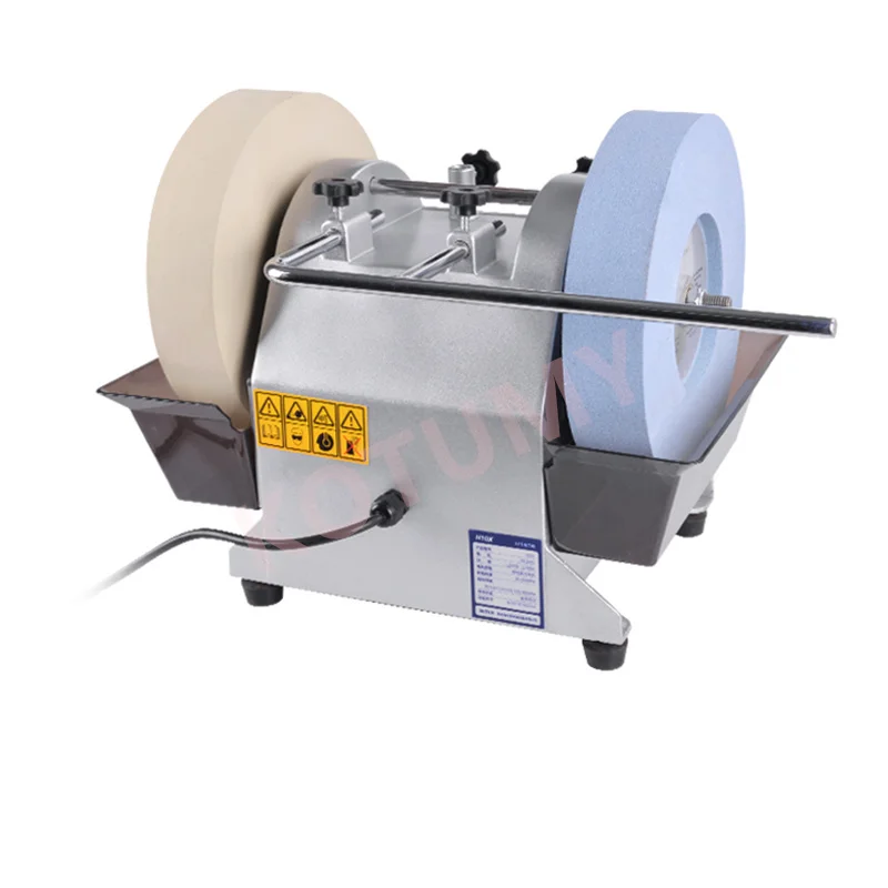Double Wheel Electric Sharpening Machine for Metal Grinding Used for Polishing Scissors Kitchen Knives and Long Knives