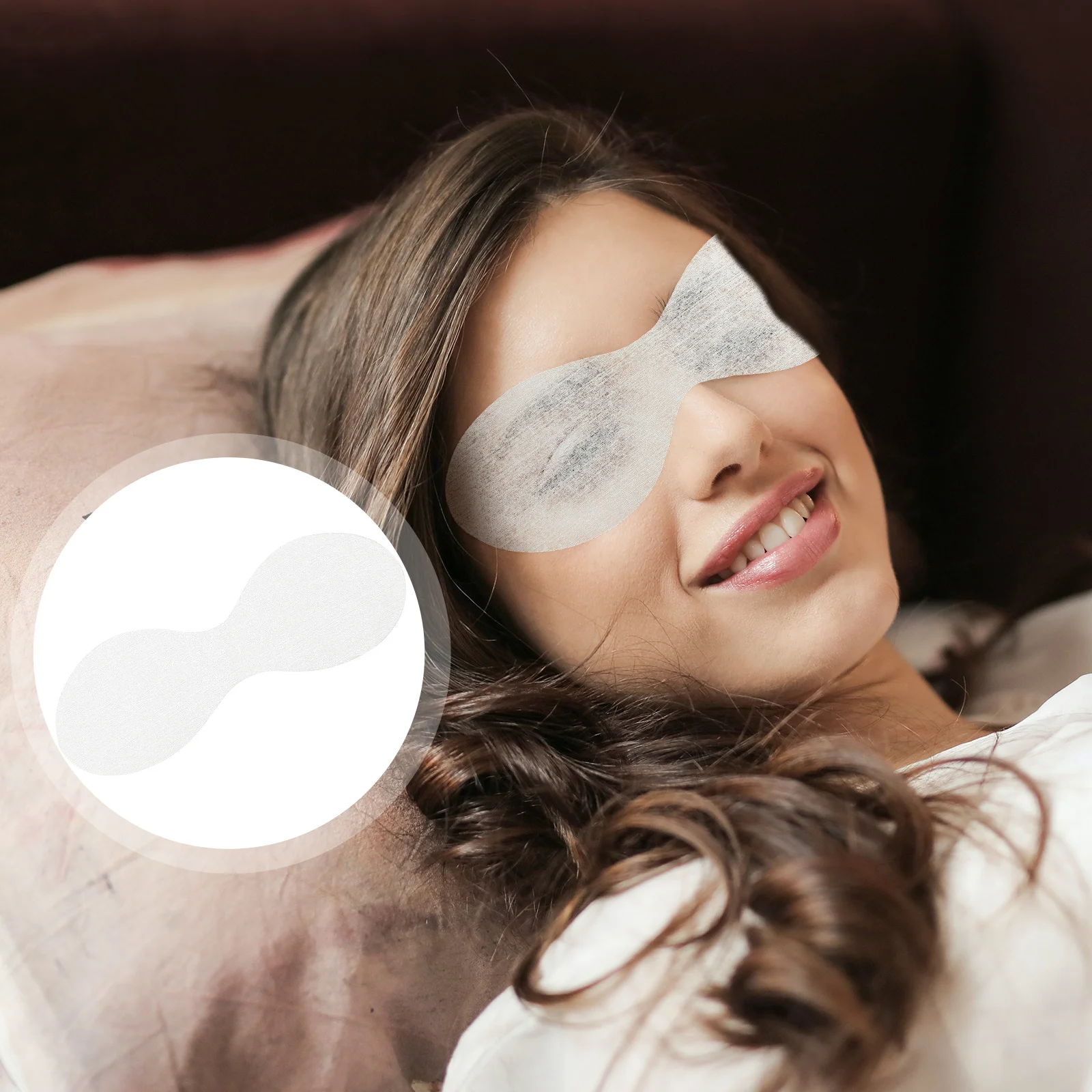 

Moisturizing Eye Pad Mask Paper Anti Wrinkle Patches Covers Pure Cotton DIY Sheets Facial Care High Absorption Practical