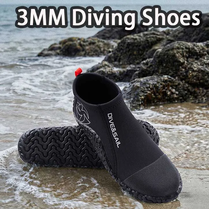 

Новые неопреновые ботинки для дайвинга 3 мм, водонепроницаемые, вулканизированные, противоскользящие, для серфинга, дайвинга, снорклинга, подводной охоты