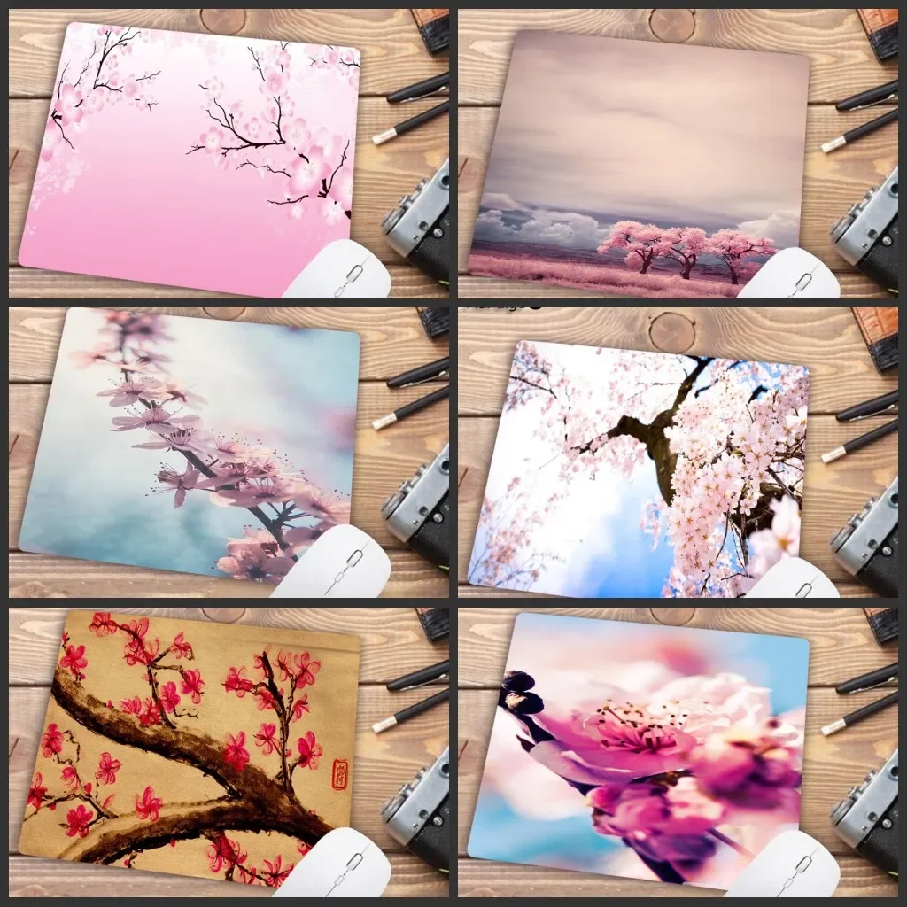 

Mairuige большая акция Cherry Blossoms красивый цветок коврик для мыши коврик для клавиатуры мыши маленький коврик для мыши для коврика бойфренда 22X18 см