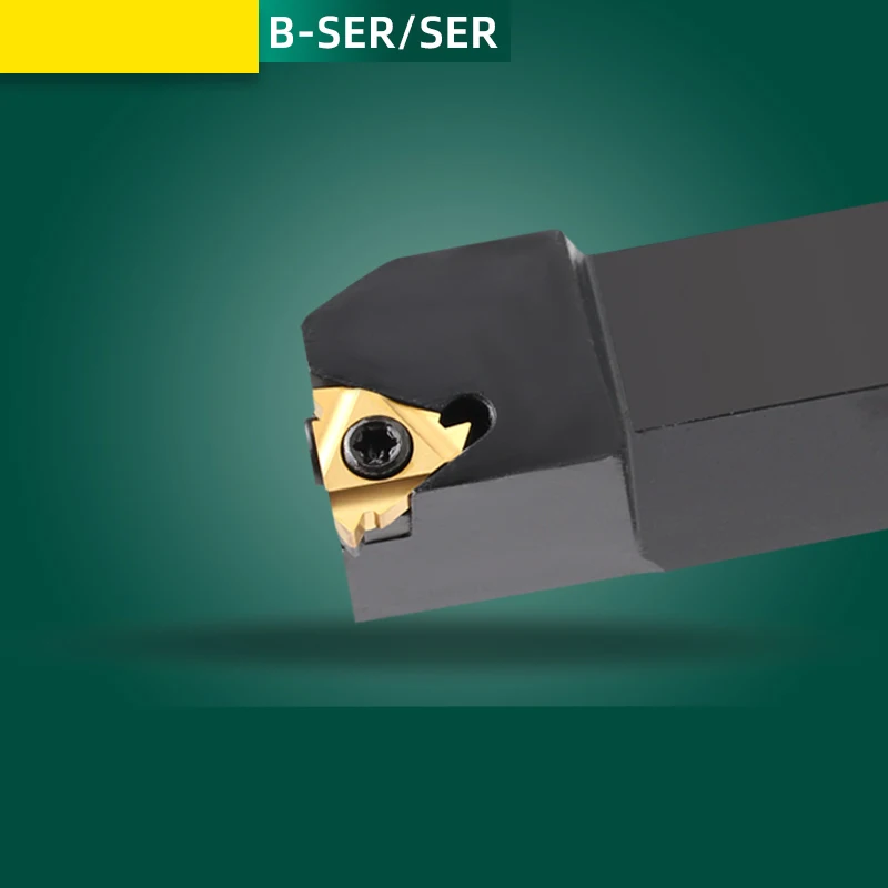 

SER1212H16 SER1616H16 SER2020K16 SER2525M16 external thread turning tool holder Used forcarbide insert 16ER AG60 Threaded insert