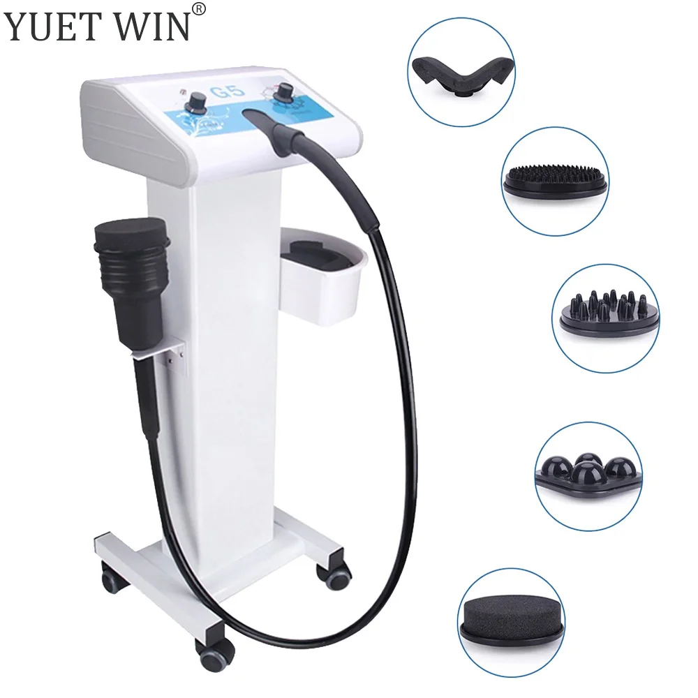 Vibrating G5 Massage Machine Slimming Muscle Massager Cellulite Removal Home Used Weight Loss Body Apparatus With Trolley Stand