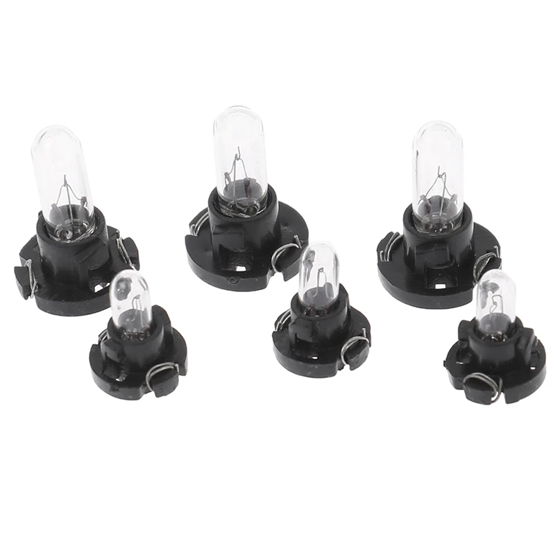 5Pcs Super Bright Canbus T3 T4.2 Led Bulbs Car Interior Lights Wedge Dashboard Warming Indicator Lamp Auto Lamps 12V